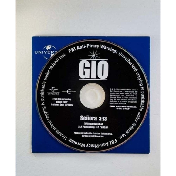 Rare CD Gio - Senora - Picture 2 of 2